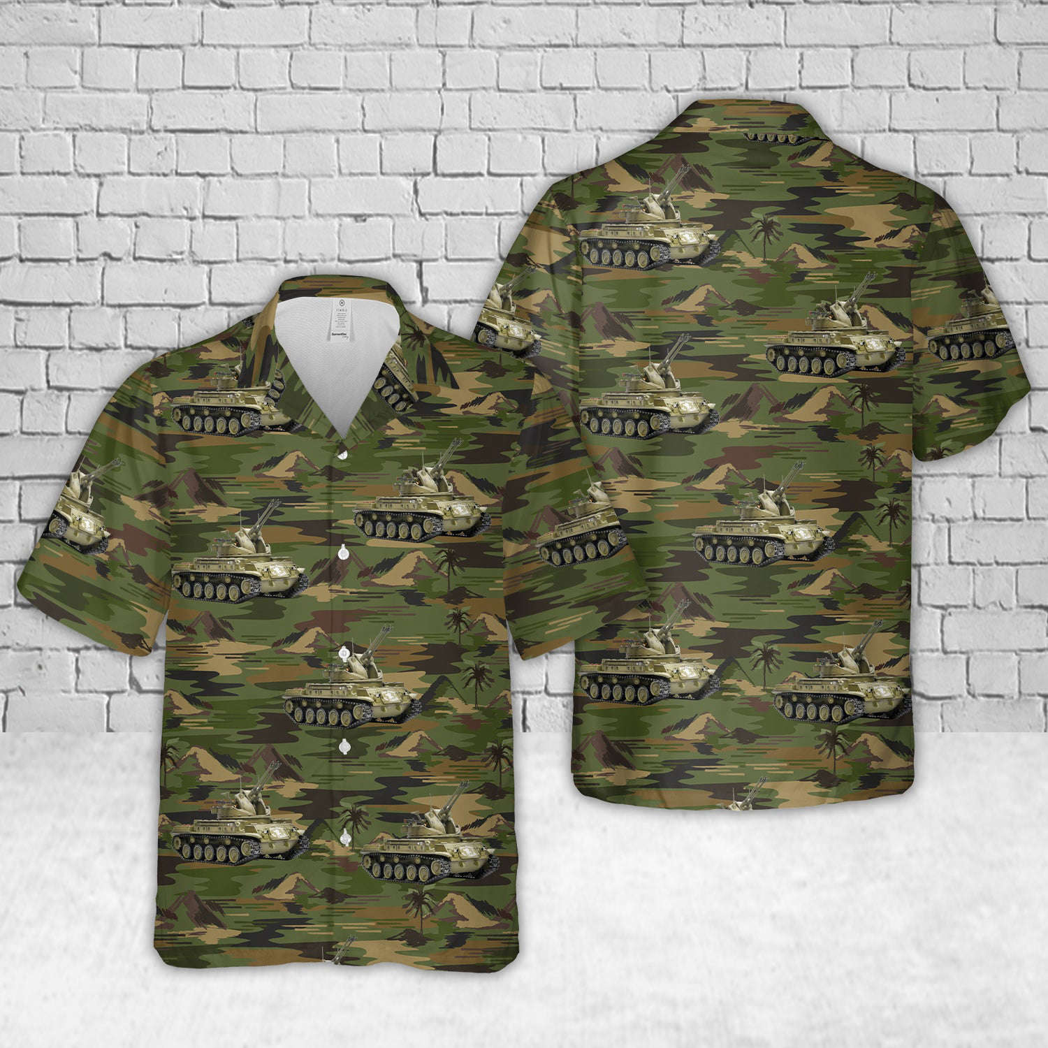 US Army M42 Duster Hawaiian Shirt Gift for Men Dad Father Gift for Men Dad Father