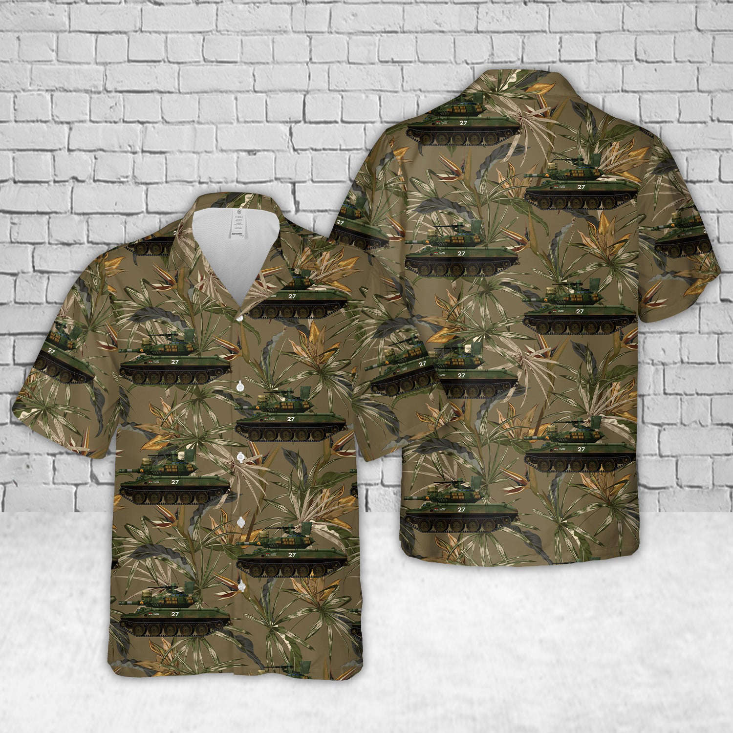 US Army M551 ACAV, 11th Armored Cavalry Regiment Hawaiian Shirt Gift for Men Dad Father Gift for Men Dad Father