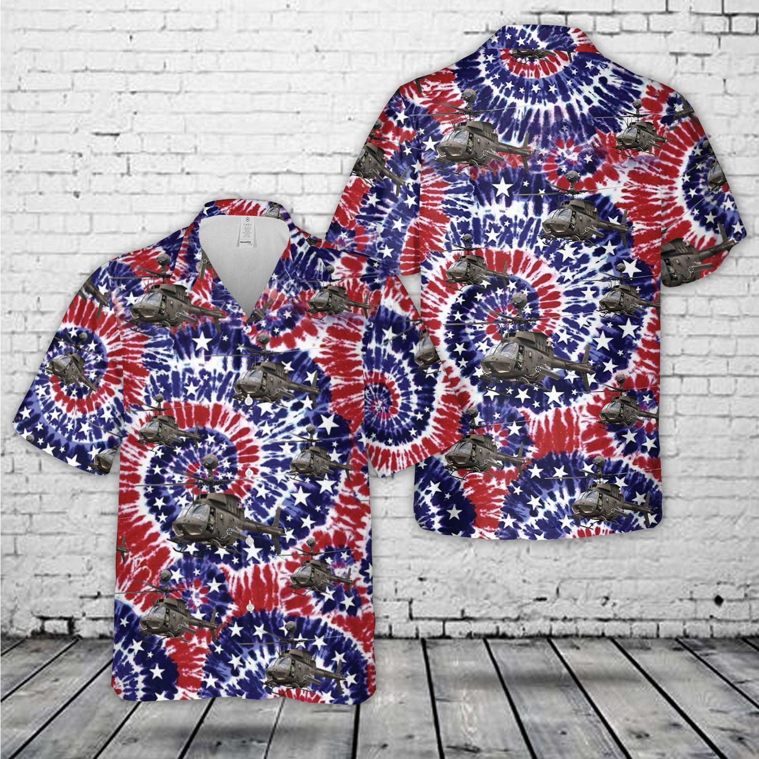 US Army OH-58D Kiowa Warrior, 4th Of July Hawaiian Shirt Gift for Men Dad Father Gift for Men Dad Father