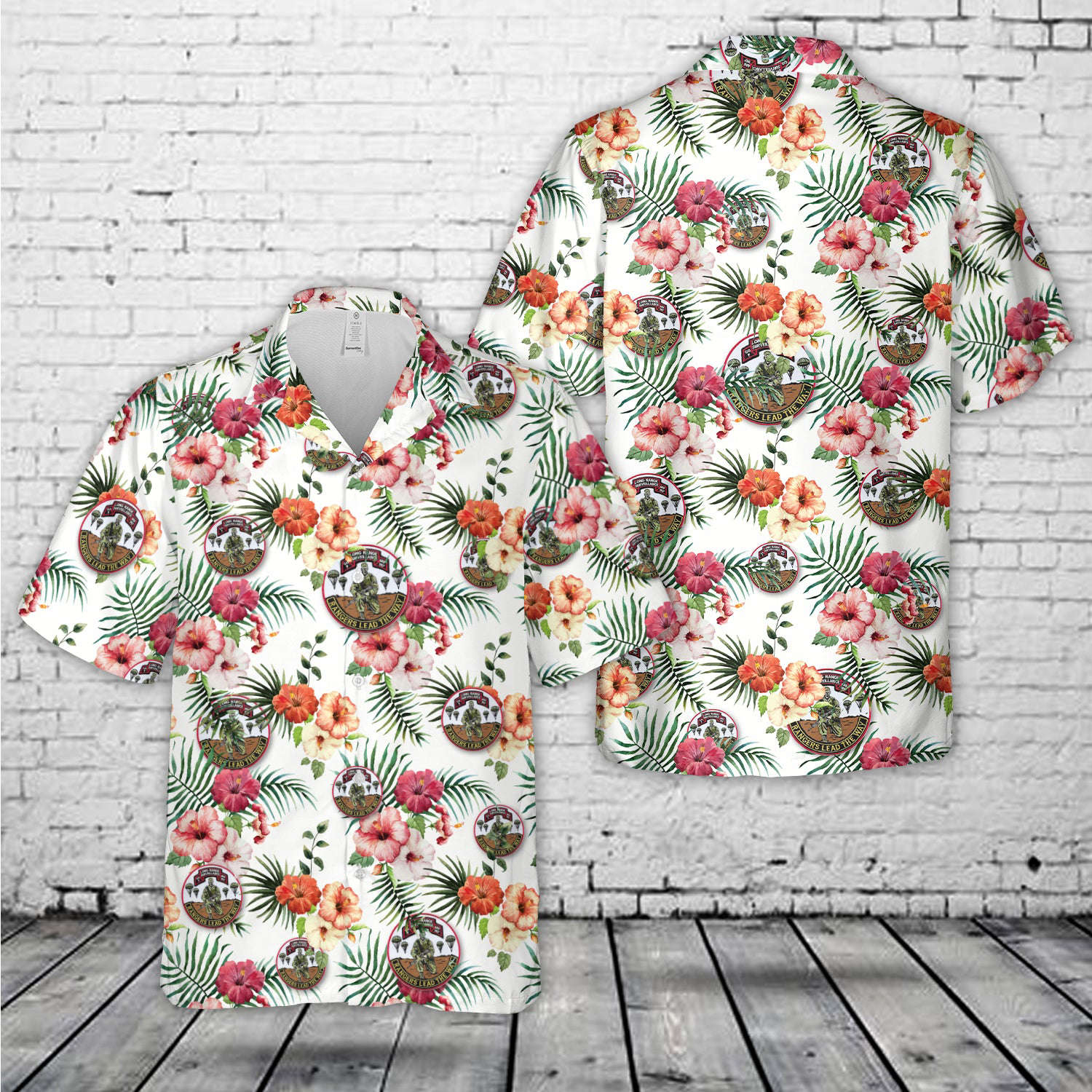 US Army Ranger Long Range Surveillance Company 425 Infantry Regiment Airborne Hawaiian Shirt Gift for Men Dad Father Gift for Men Dad Father