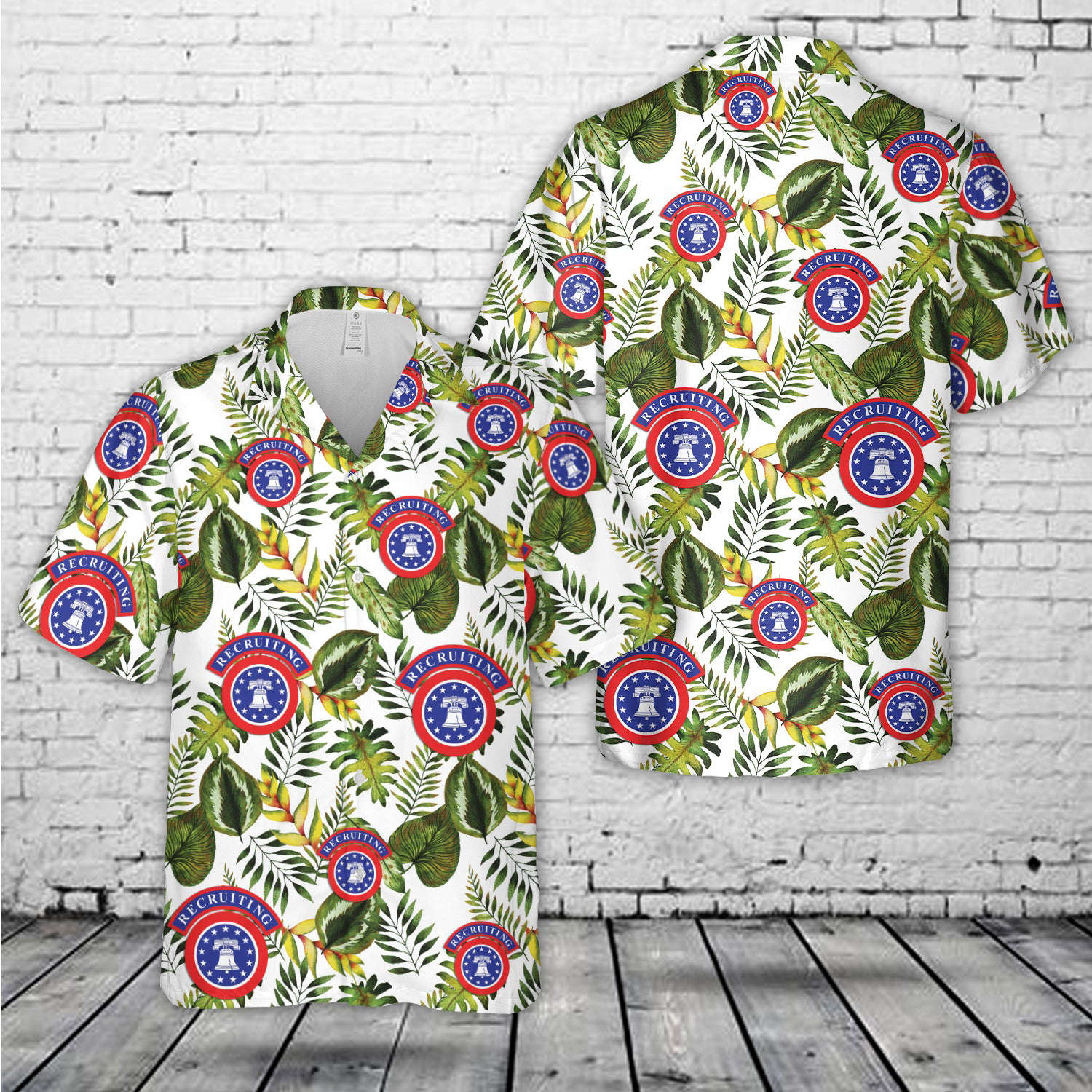 US Army Recruiting Command (USAREC) Hawaiian Shirt Gift for Men Dad Father Gift for Men Dad Father