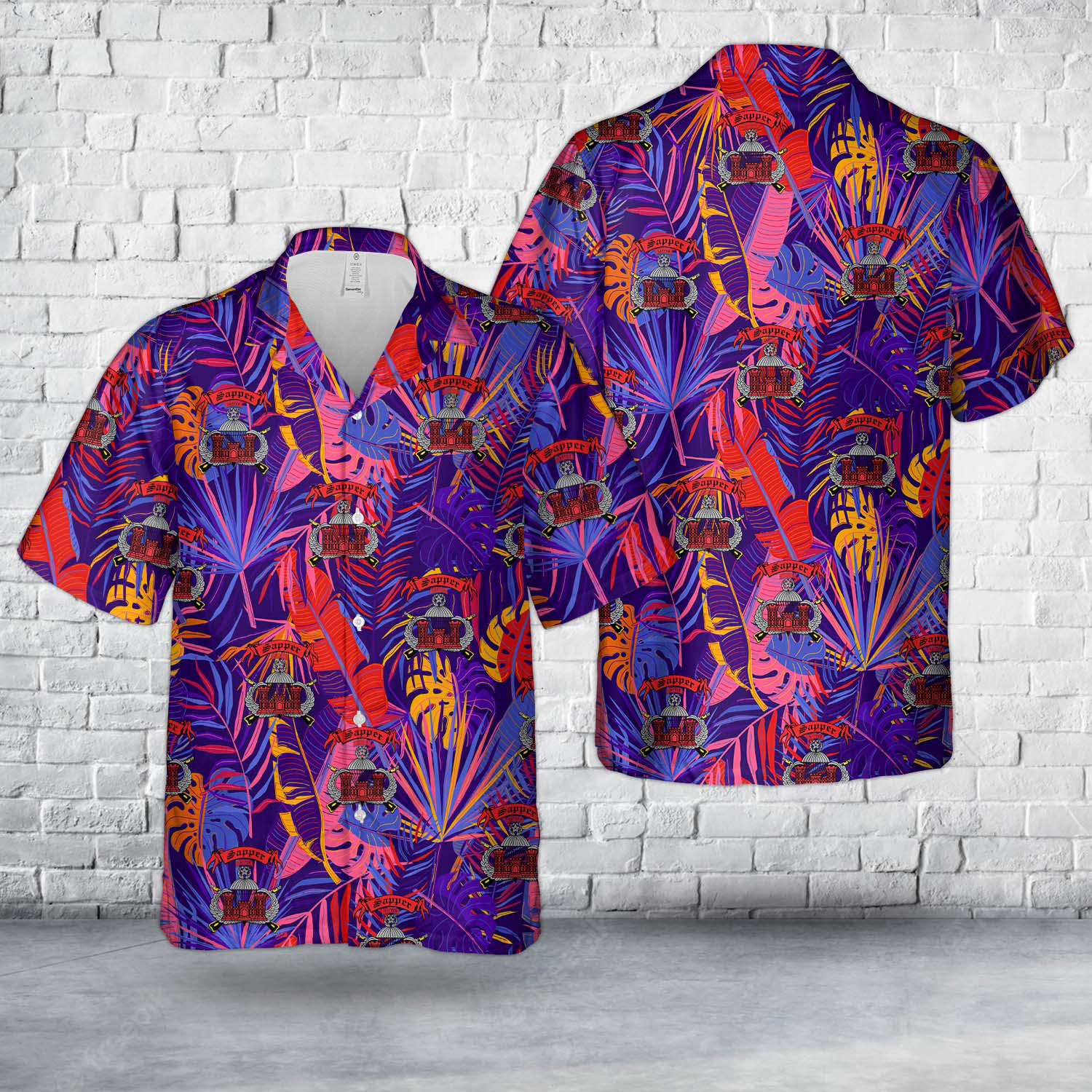 US Army Sapper Ranger Hawaiian Shirt Gift for Men Dad Father Gift for Men Dad Father