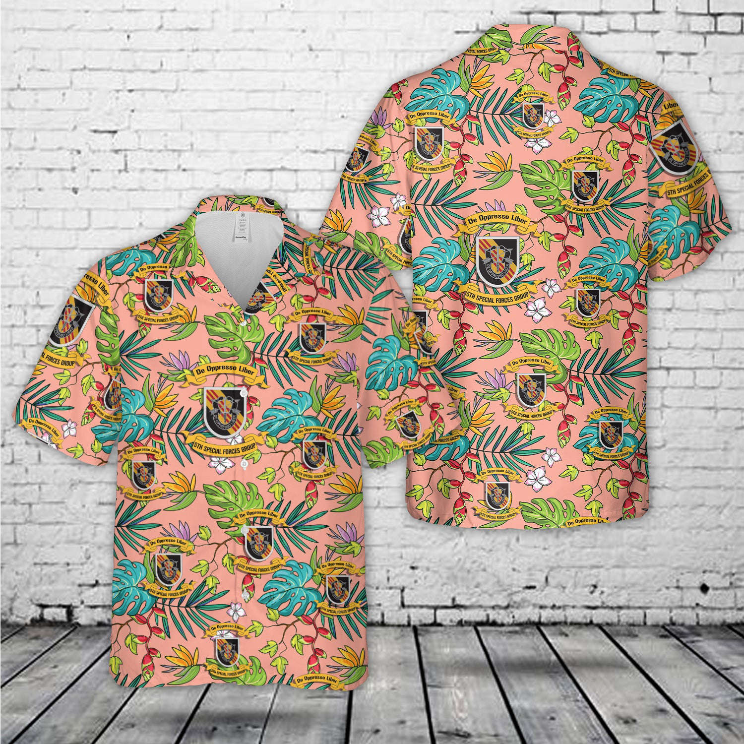 US Army Special 5th Special Forces Group (5th SFG)(A) Hawaiian Shirt Gift for Men Dad Father Gift for Men Dad Father