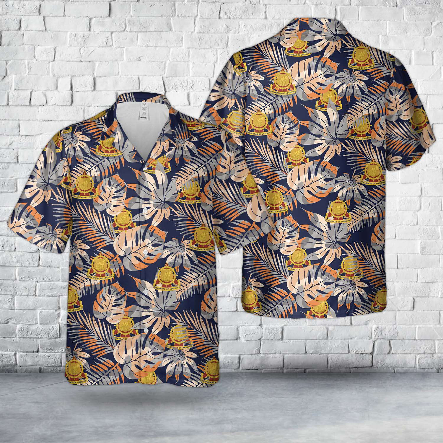 US Army Transportation Corps Regimental Crest Hawaiian Shirt Gift for Men Dad Father Gift for Men Dad Father