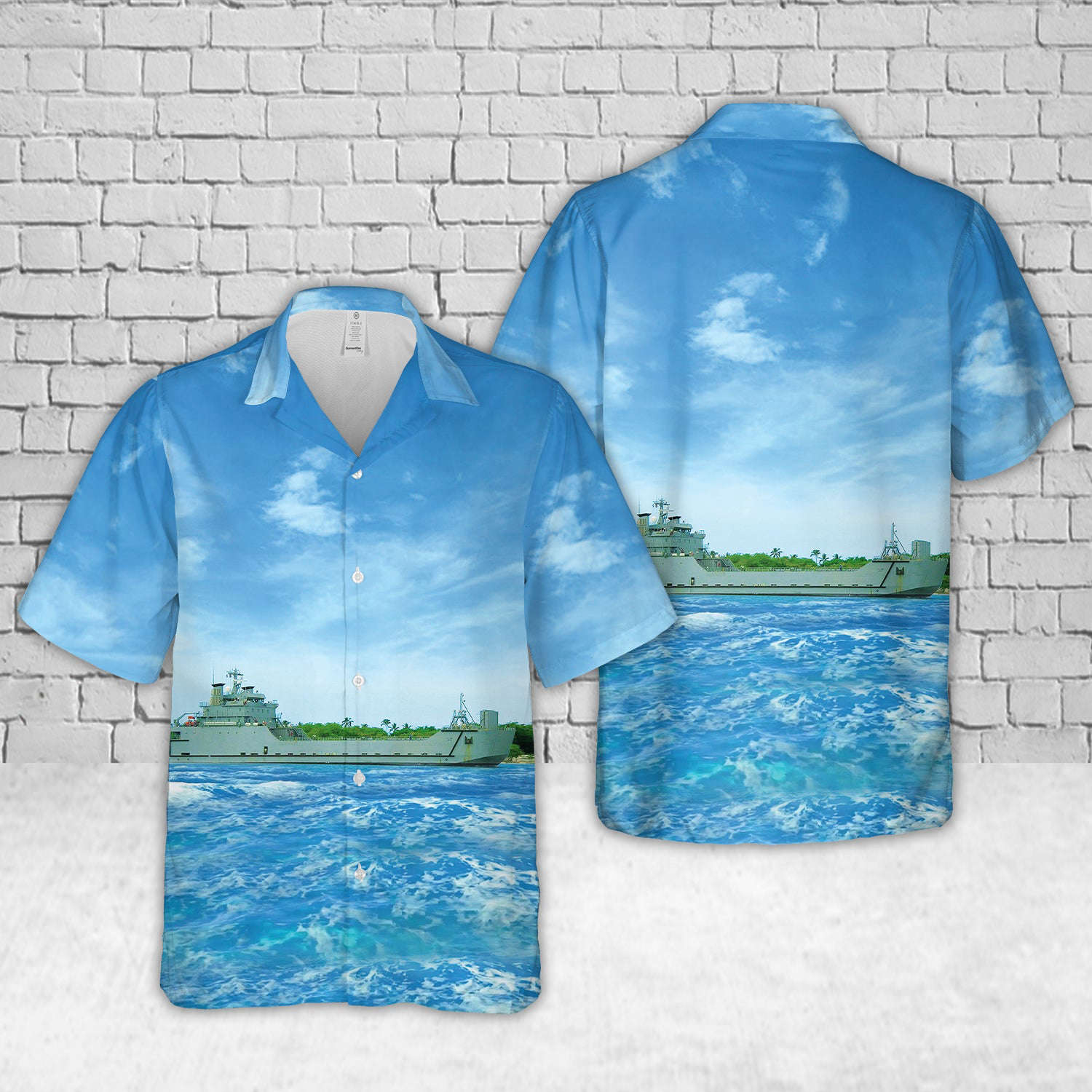 US Army USAV SSGT Robert T. Kuroda (LSV-7) Hawaiian Shirt Gift for Men Dad Father Gift for Men Dad Father