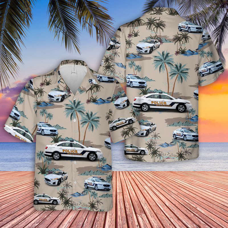 US Capital Police Hawaiian Shirt Gift for Men Dad Father Gift for Men Dad Father