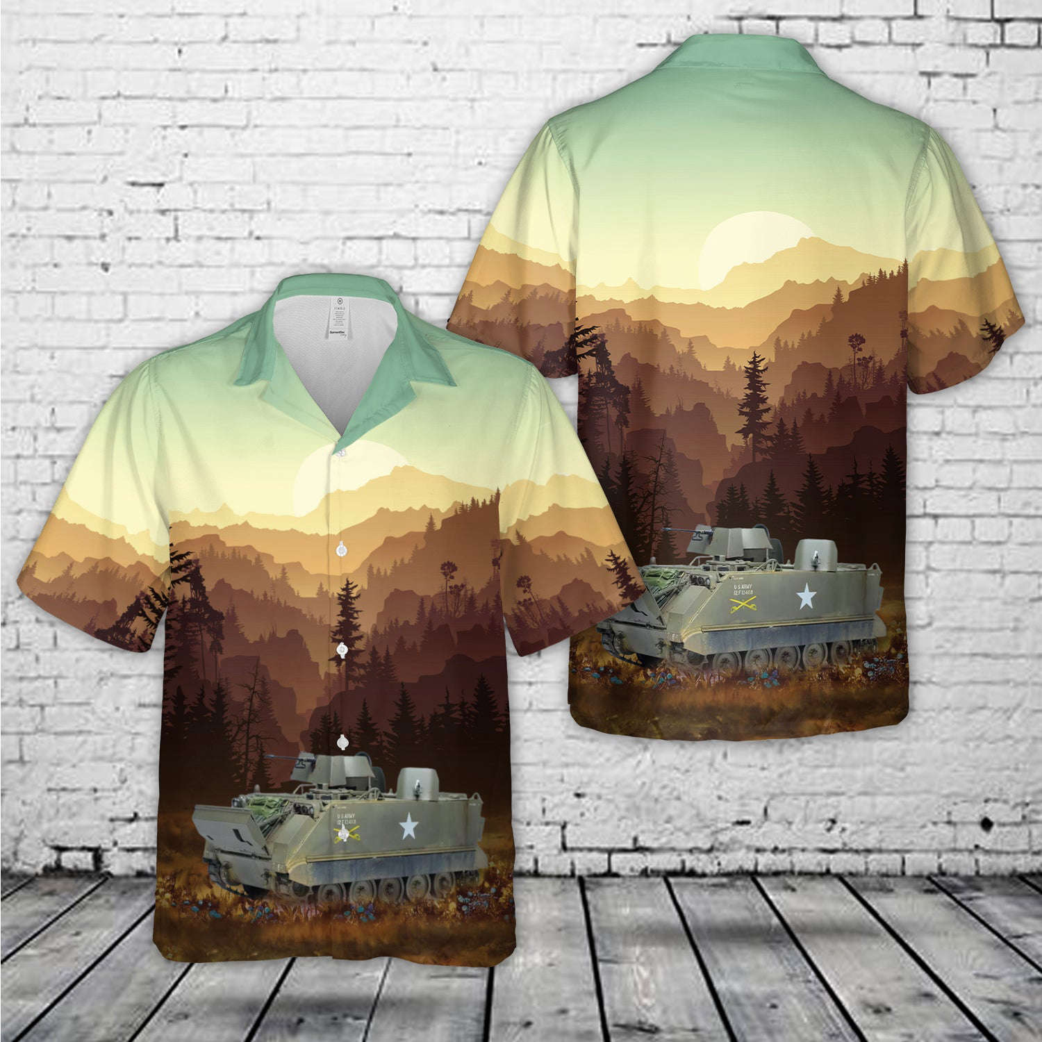 US M113A1 ACAV Vietnam war Hawaiian Shirt Gift for Men Dad Father Gift for Men Dad Father