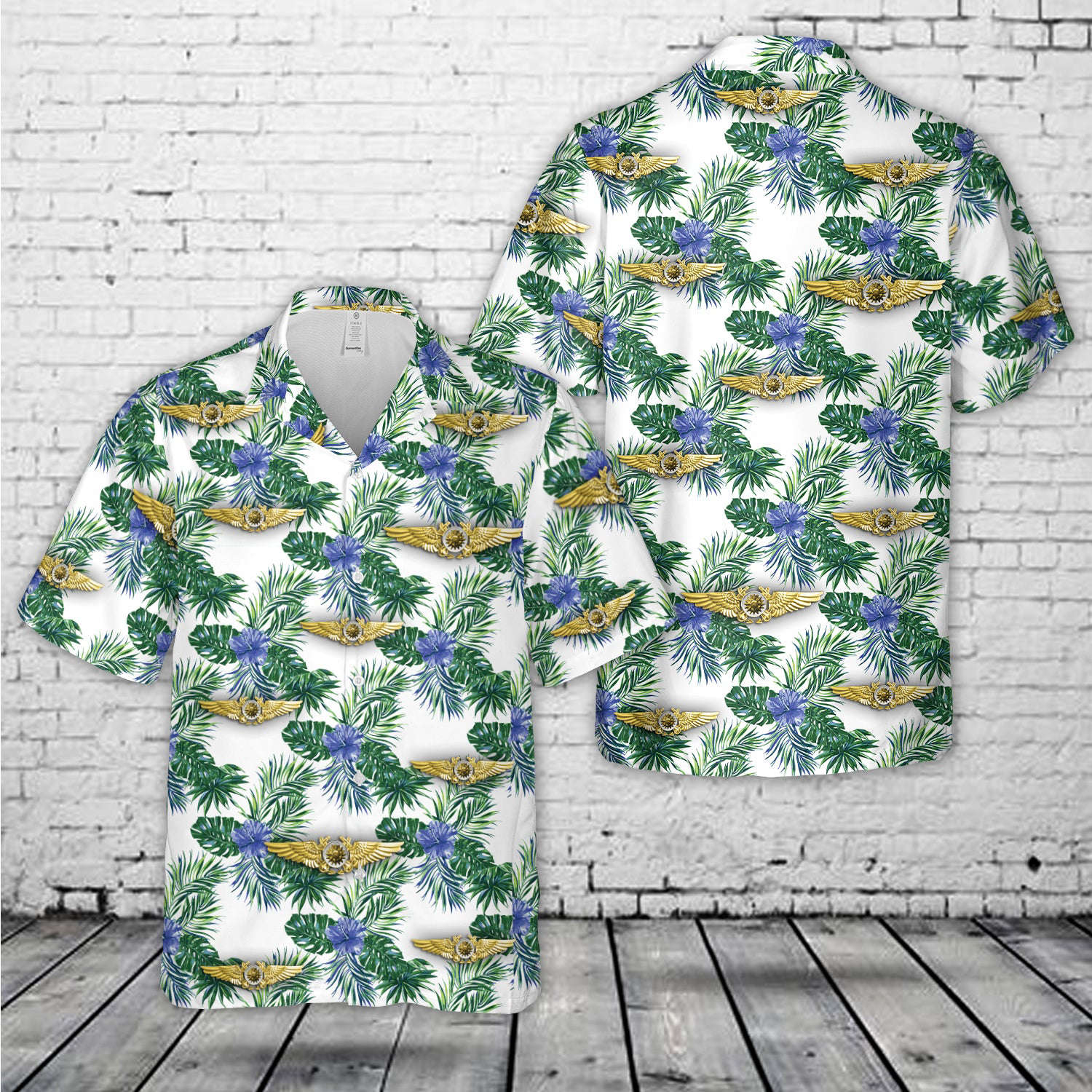 USMC Marine Aerial Navigator insignia Hawaiian Shirt Gift for Men Dad Father Gift for Men Dad Father