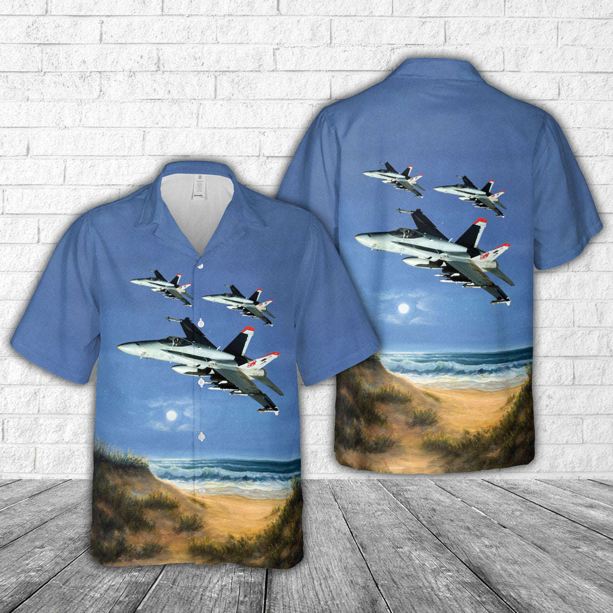 USMC Marine Fighter Attack Squadron 232 VMFA-232 F A-18 Hornet Red Devils Hawaiian Shirt Gift for Men Dad Father Gift for Men Dad Father