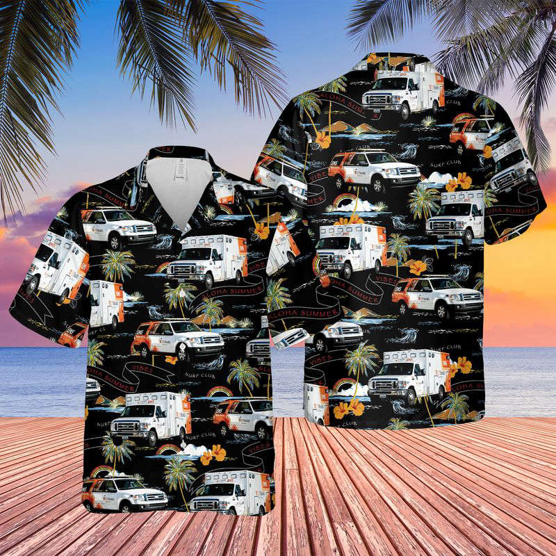UT Health East Texas EMS Hawaiian Shirt Gift for Men Dad Father Gift for Men Dad Father