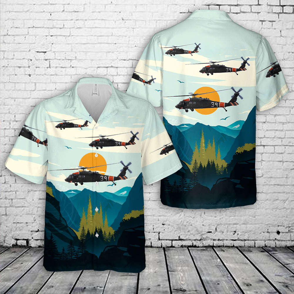 Utah Army National Guard 2nd Battalion, 211th Aviation Regiment UH-60 Black Hawk helicopter Hawaiian Shirt Gift for Men Dad Father Gift for Men Dad Father
