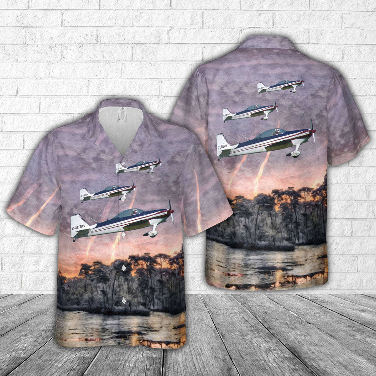 Van’s Aircraft RV-4 Hawaiian Shirt Gift for Men Dad Father Gift for Men Dad Father