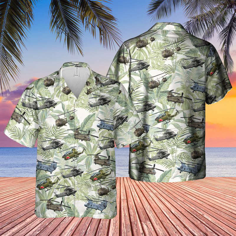 Vietnam Era Helicopters Hawaiian Shirt Gift for Men Dad Father Gift for Men Dad Father