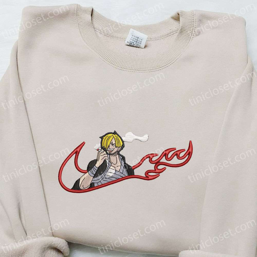 Vinsmoke Sanji x Swoosh Anime Hoodie: Cool Clothing & Best Gift Ideas for Family