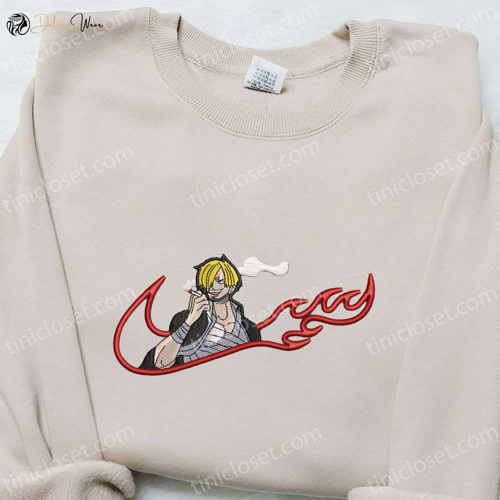Vinsmoke Sanji x Swoosh Anime Hoodie: Cool Clothing & Best Gift Ideas for Family