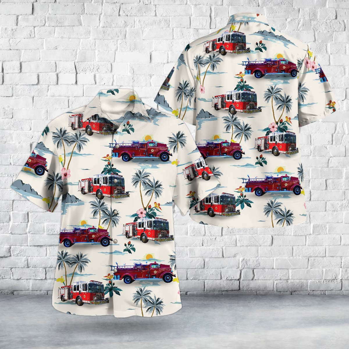 West Haven, CT, West Haven Fire Department (Allingtown) E8 Hawaiian Shirt Gift for Men Dad Father Gift for Men Dad Father