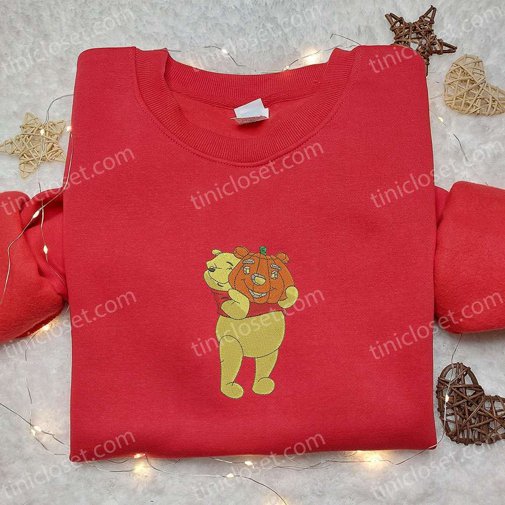 Winnie The Pooh Jack O’ Lantern Sweatshirt: Disney Cartoon Hoodie for Halloween