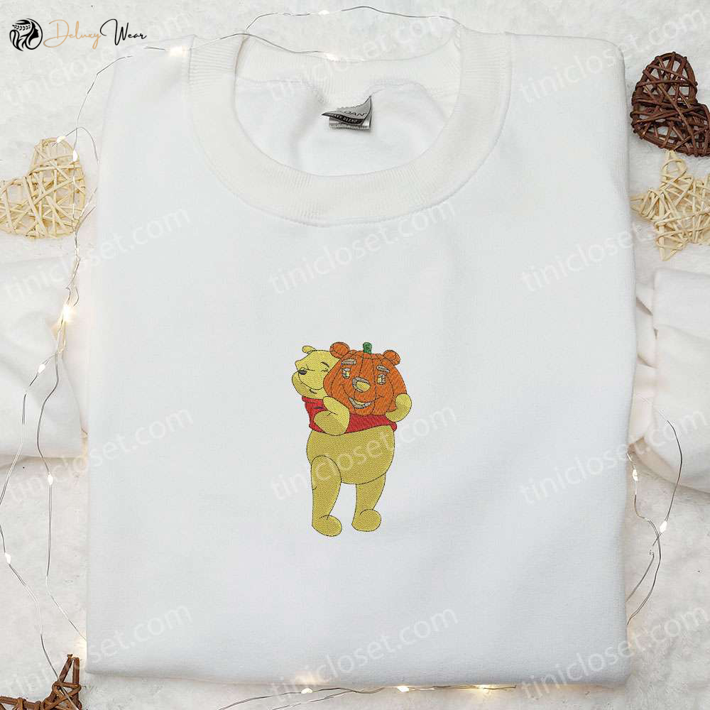 Winnie The Pooh Jack O’ Lantern Sweatshirt: Disney Cartoon Hoodie for Halloween