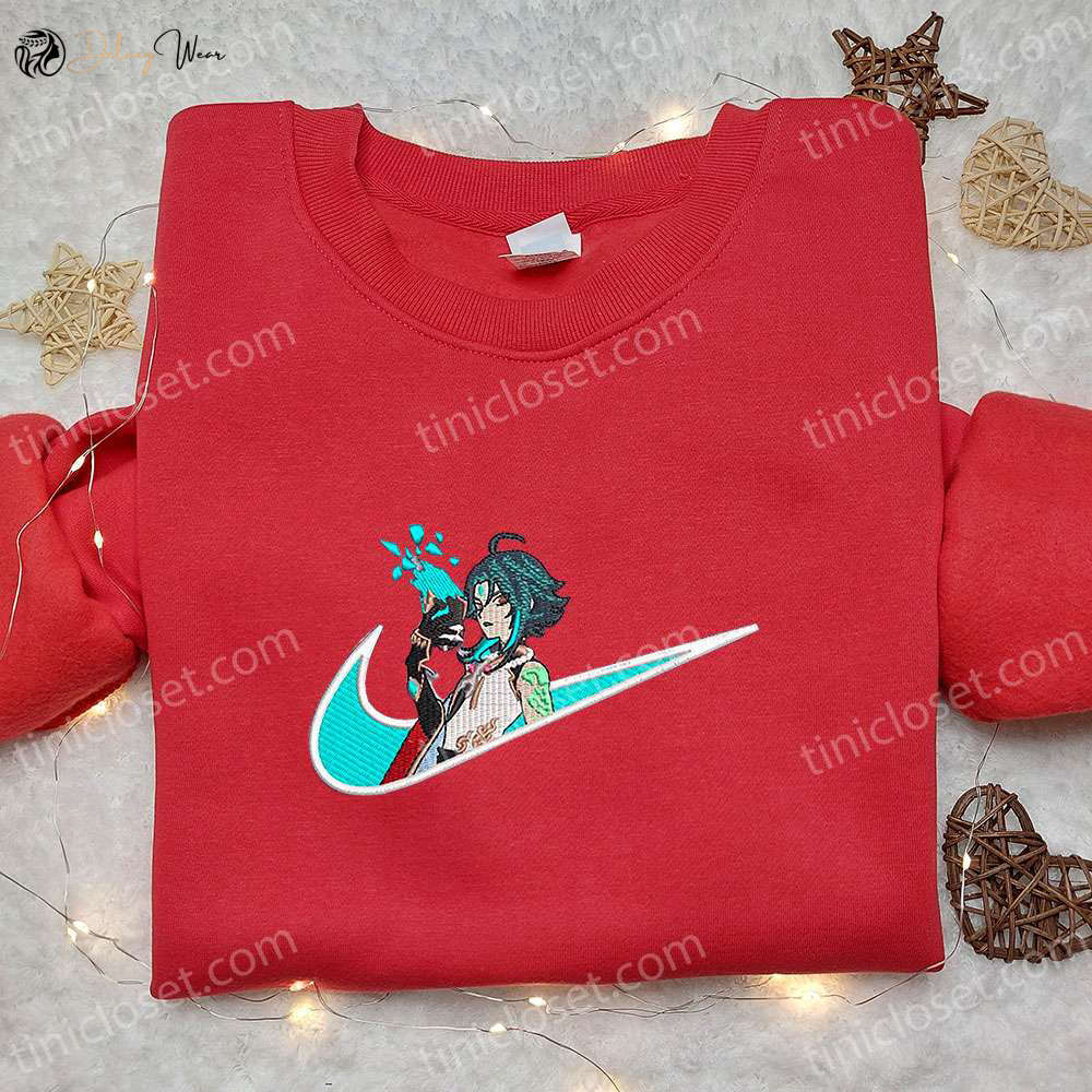 Xiao Genshin Impact x Swoosh Game Hoodie: Cool Anime Clothing & Perfect Family Gift!