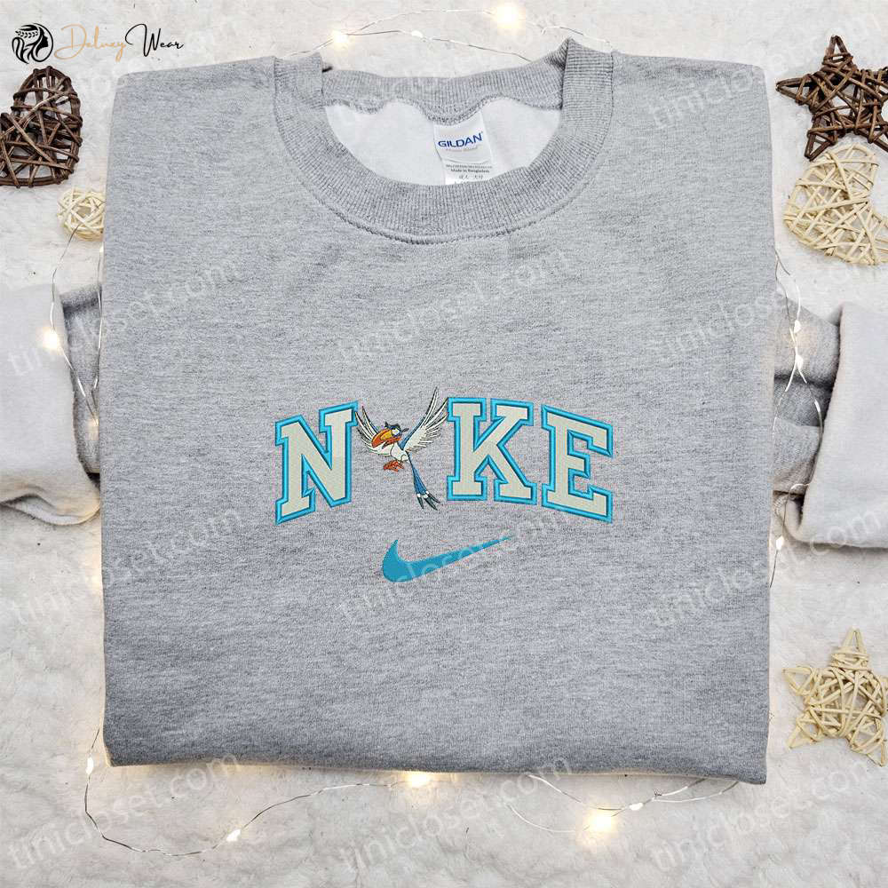 Zazu x Nike Cartoon Embroidered Hoodie & Lion King Shirt: Best Family Gift Ideas