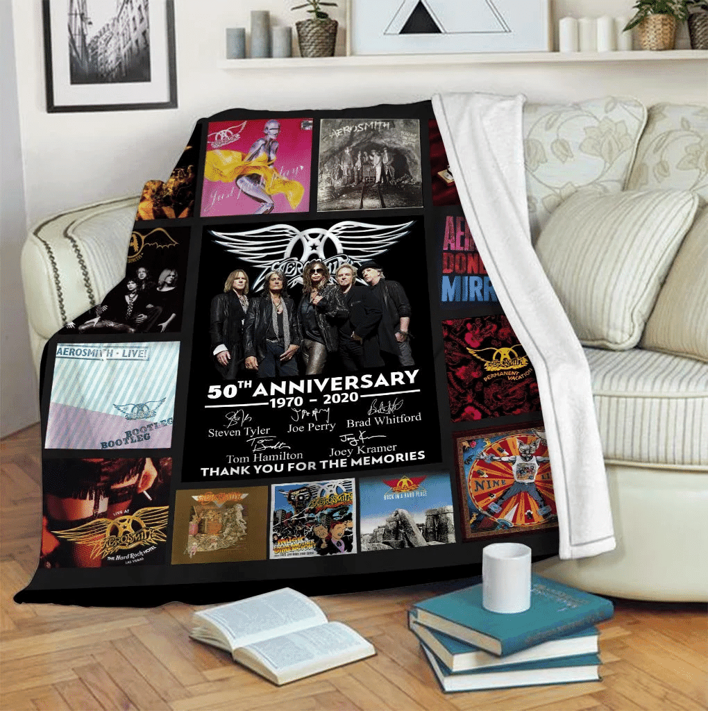 Aerosmith Fleece Blanket Quilt: Cozy Christmas & Holiday Gift for All Occasions Aerosmith Fleece Blanket Quilt: Cozy Christmas & Holiday Gift for All Occasions