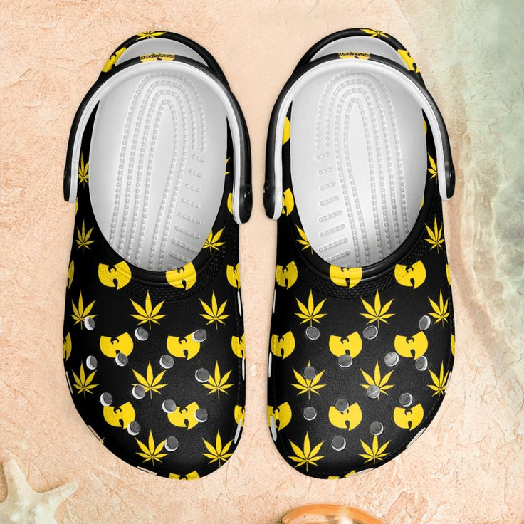 Beautiful Wu-Tang Clan Logo Clogs Shoes, Gift For Fans Of Wu-Tang Clan Slippers