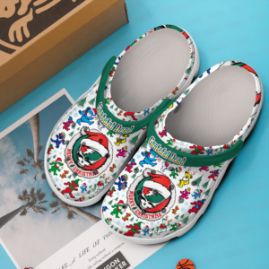 Grateful Dead Merry Christmas Classic Clogs For Kids And Adults Grateful Dead Merry Christmas Classic Clogs For Kids And Adults