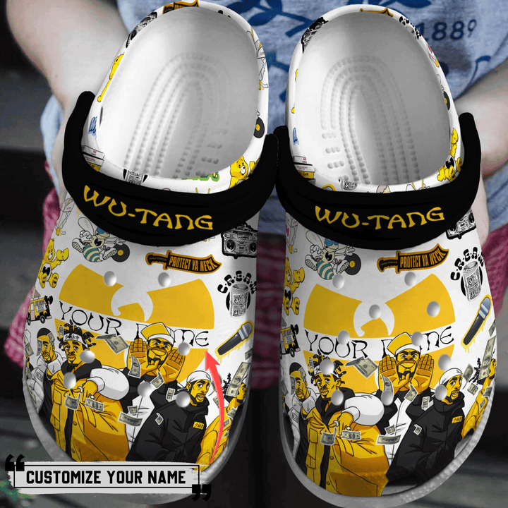 Personalized Clogs Wu-tang Clan Music Slippers For Fans