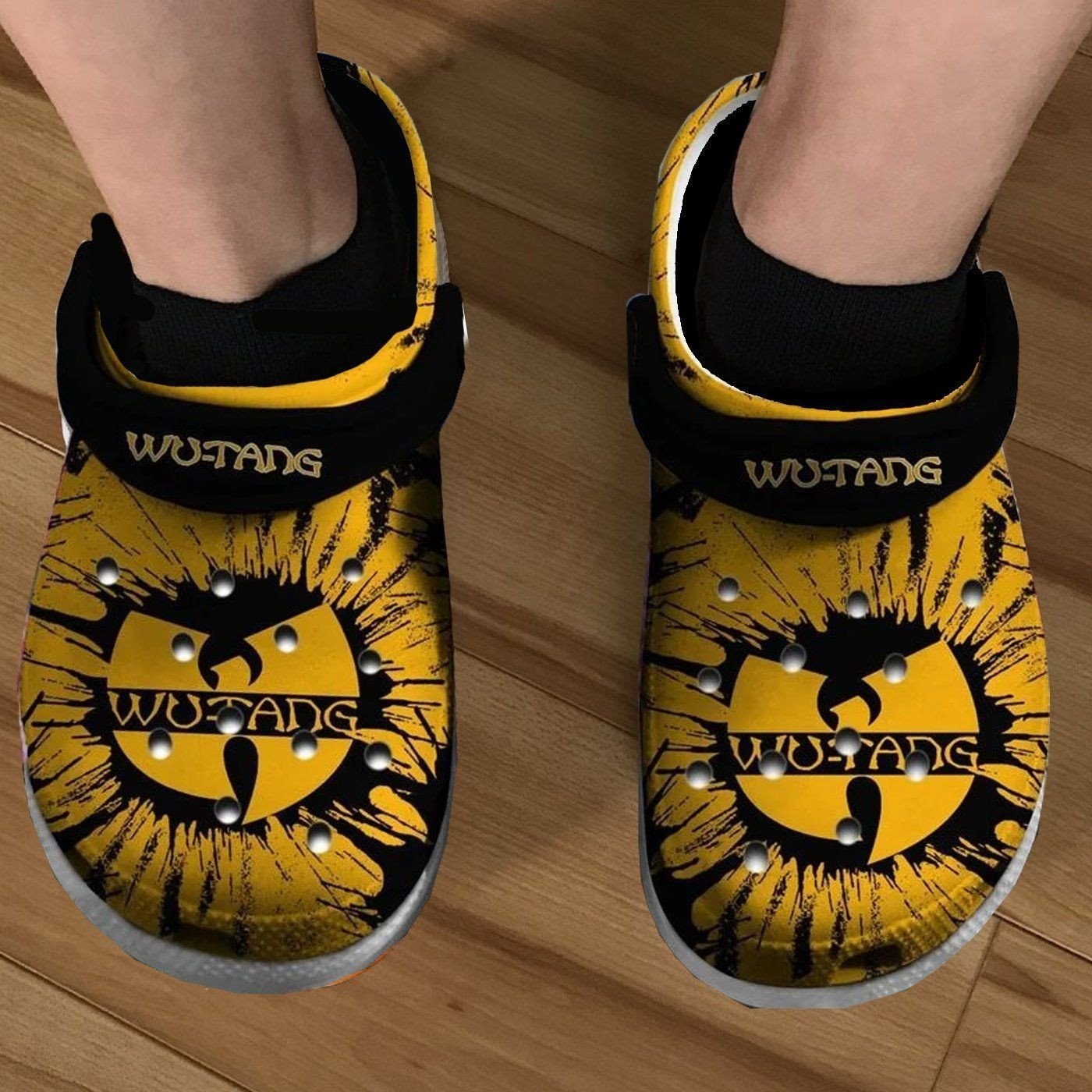 Wu-Tang Clan Logo Clogs Shoes, Gift For Fans Of Wu-Tang Clan Slippers