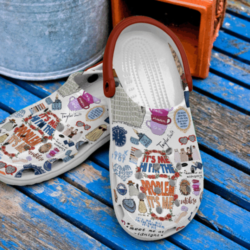 Shop Now for Personalized Taylor Swift Classic Slippers – Custom Clogs for Fans