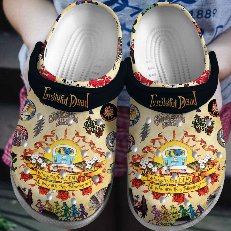 Limited Edition Grateful Dead Music Band Clogs for fans