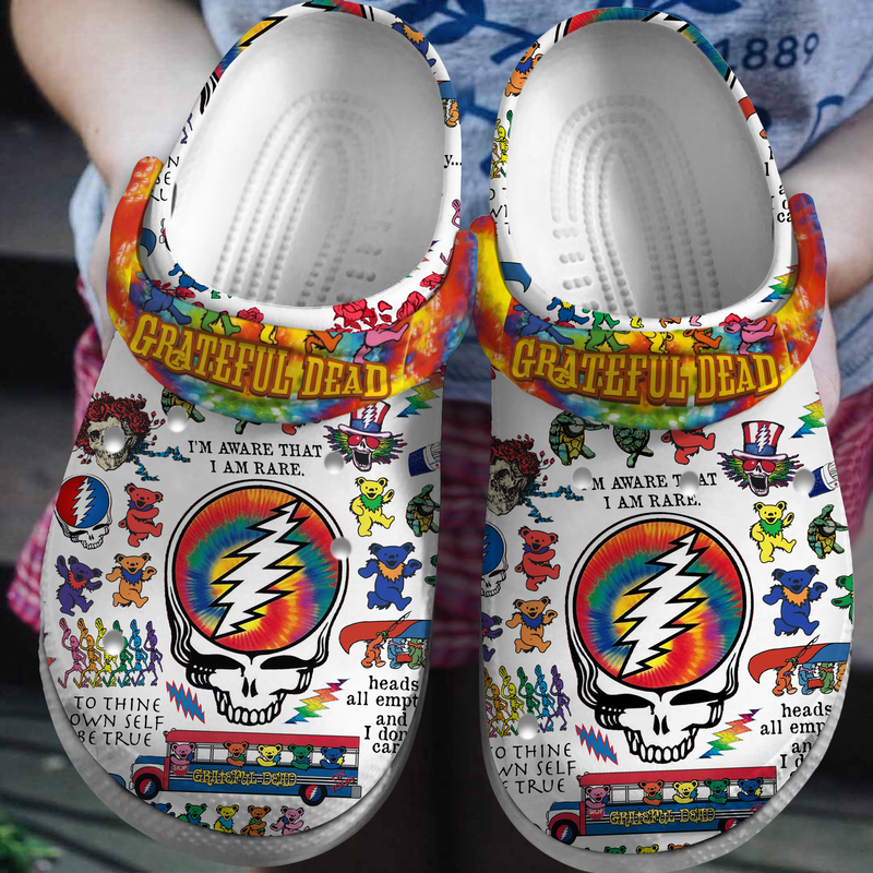 Eye-catching Grateful Dead Music Band Unisex Clogs