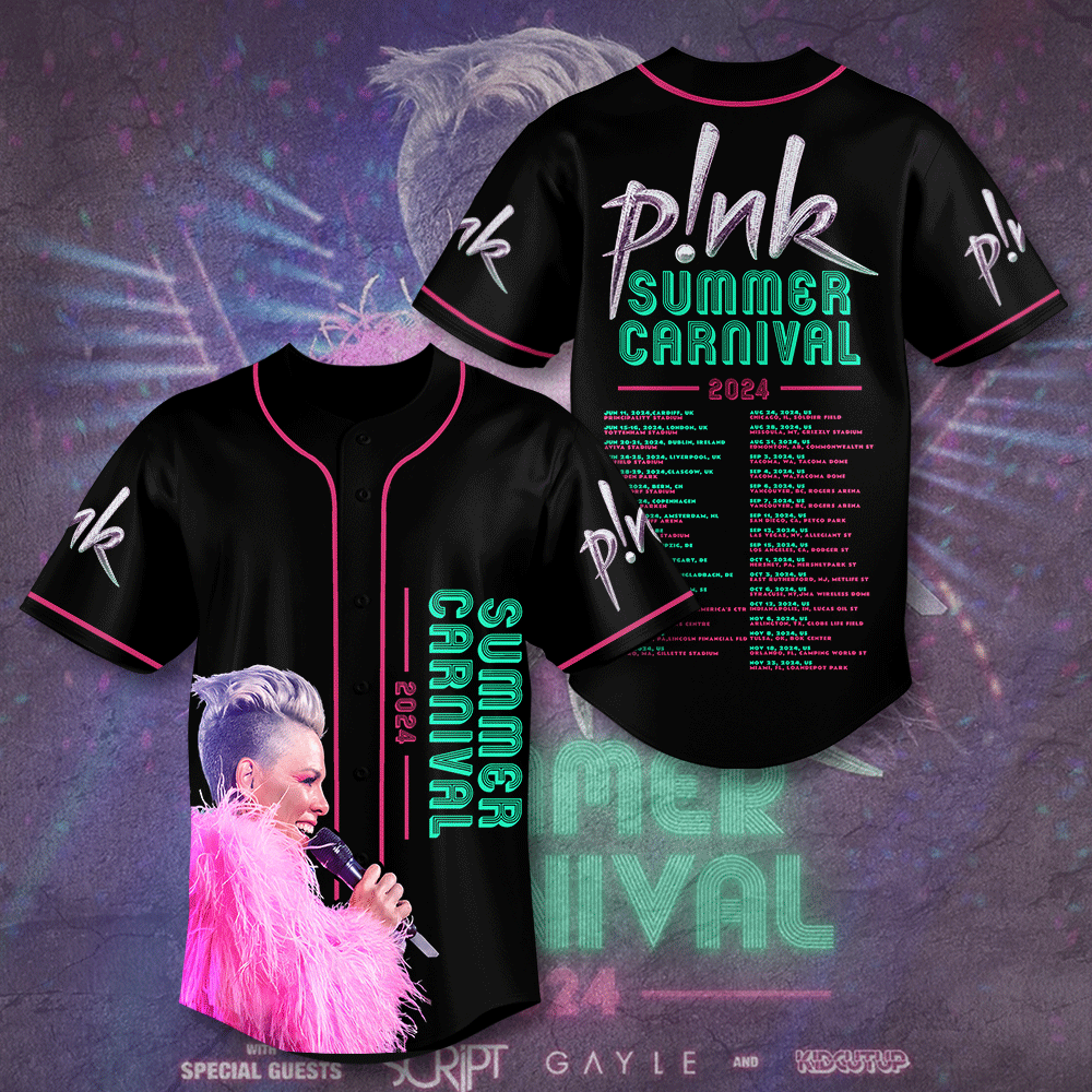 P!nk Baseball Jersey – Stand out with TANTN 4562! Stylish Comfortable & Durable Design