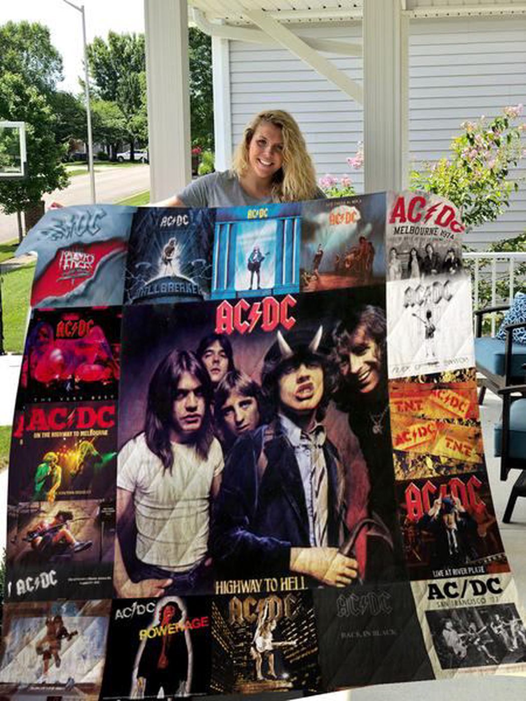 Ultimate AcDc 1 Quilt Blanket: Perfect Home Decor Gift for Fans Ultimate AcDc 1 Quilt Blanket: Perfect Home Decor Gift for Fans