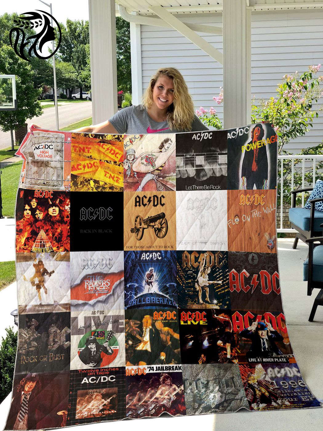 AcDc 2 Quilt Blanket: Perfect Home Decor Gift for Fans – Cozy & Stylish Rock-Inspired Design AcDc 2 Quilt Blanket: Perfect Home Decor Gift for Fans – Cozy & Stylish Rock-Inspired Design