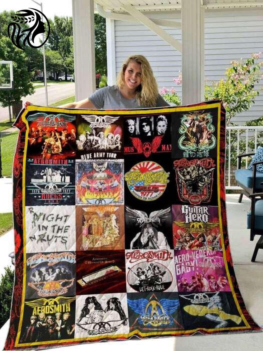 Cozy Aerosmith 3D Quilt Blanket: Experience Ultimate Comfort with Fleece Blanket Cozy Aerosmith 3D Quilt Blanket: Experience Ultimate Comfort with Fleece Blanket