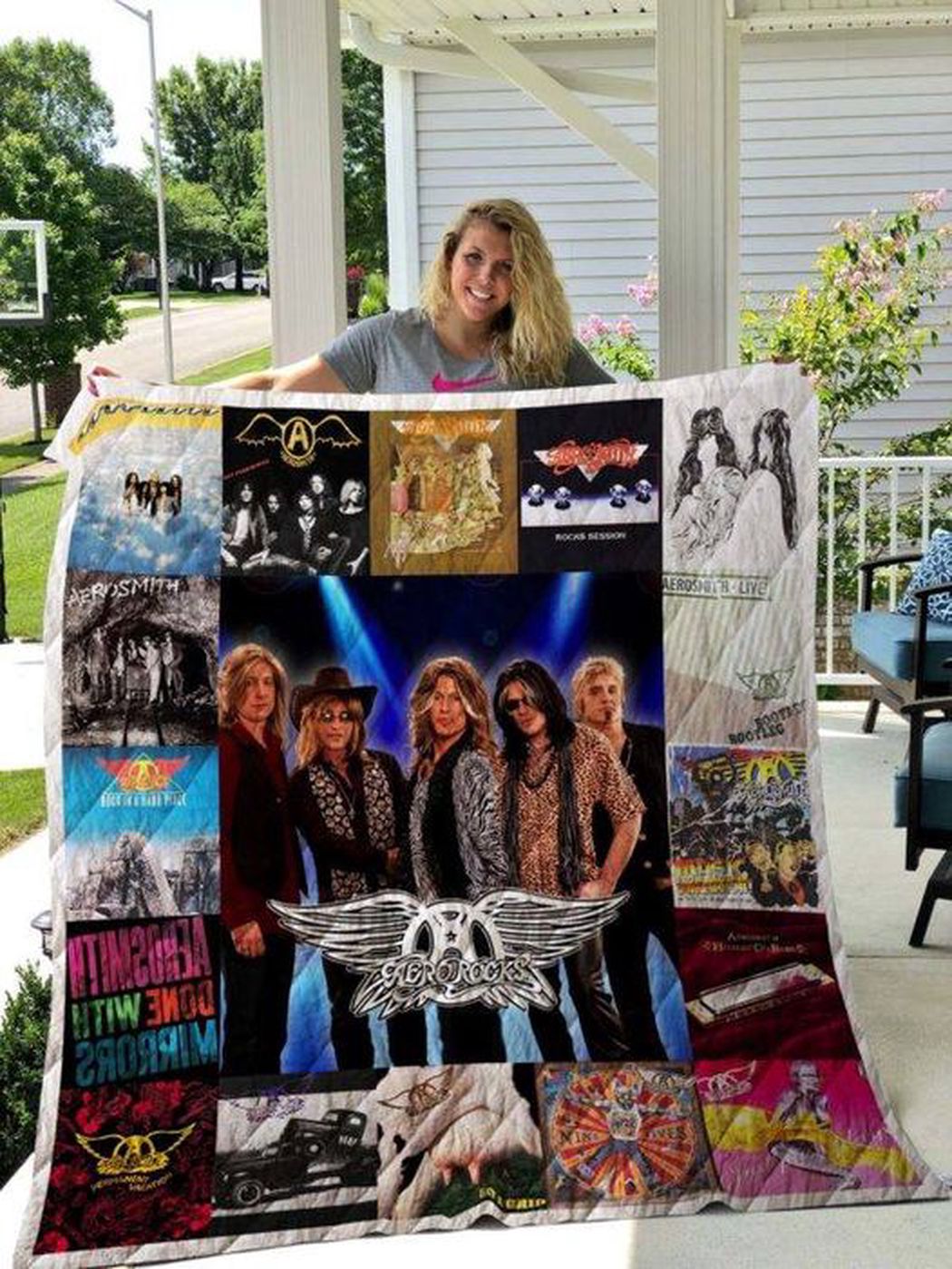 Aerosmith A9 Blanket Quilt G95: Cozy up with Rock Legends in this Stylish & Comfortable Blanket Aerosmith A9 Blanket Quilt G95: Cozy up with Rock Legends in this Stylish & Comfortable Blanket