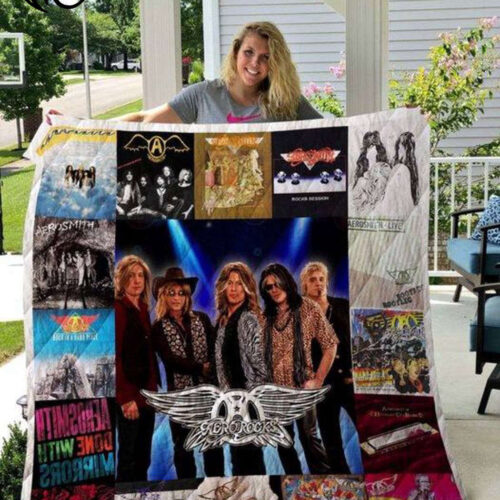 Aerosmith A9 Blanket Quilt G95: Cozy up with Rock Legends in this Stylish & Comfortable Blanket