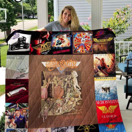 Aerosmith Album Music Band Quilt Blanket – Thank You for the Memories Gift Lover – 8K857 – SEO Optimized