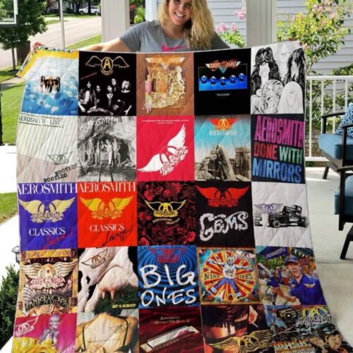 Aerosmith Album Music Band Thank You For The Memories 8K860 Quilt Blanket: Perfect Gift for Music Lovers!