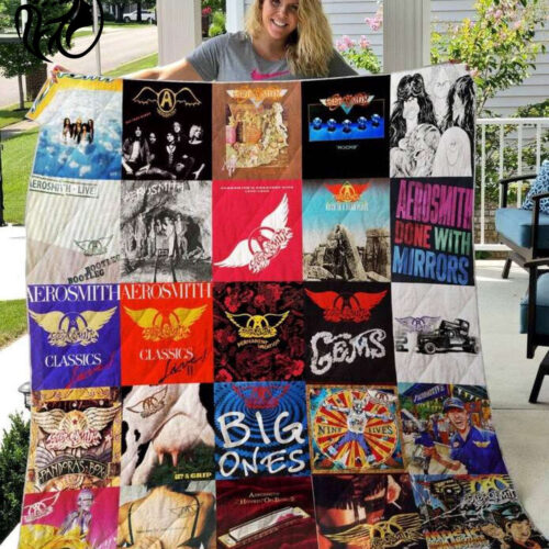 Aerosmith Album Music Band Thank You For The Memories 8K860 Quilt Blanket: Perfect Gift for Music Lovers!