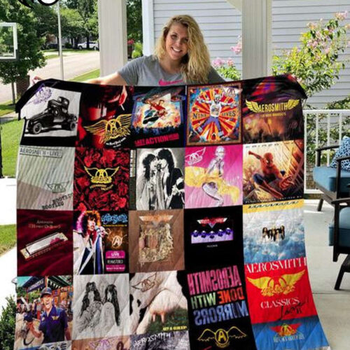 Aerosmith Band Thank You for the Memories 8K861 Quilt Blanket – Perfect Gift for Music Lovers