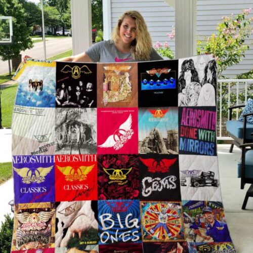 Rock Out in Style with Aerosmith Blanket Quilt CH – Cozy and Iconic Music-Inspired Design!