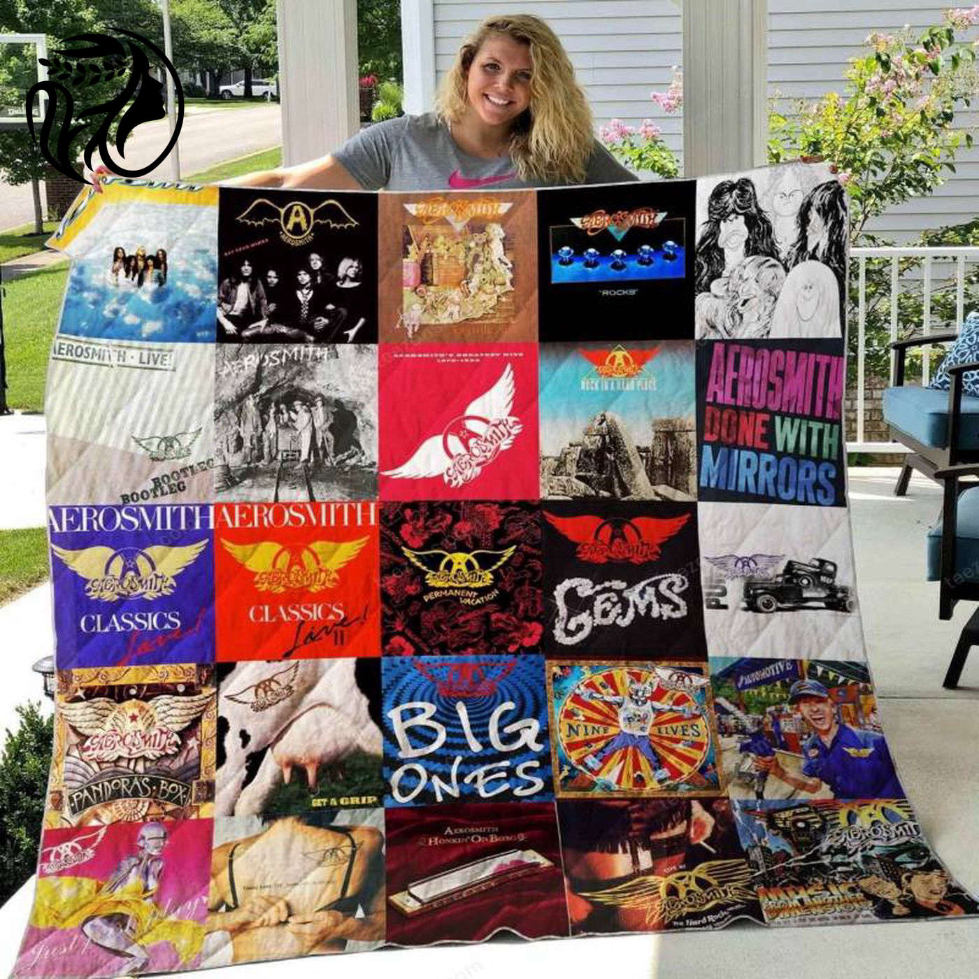 Rock your space with Aerosmith Blanket TH0207 Quilt - Premium Music-inspired Bedding