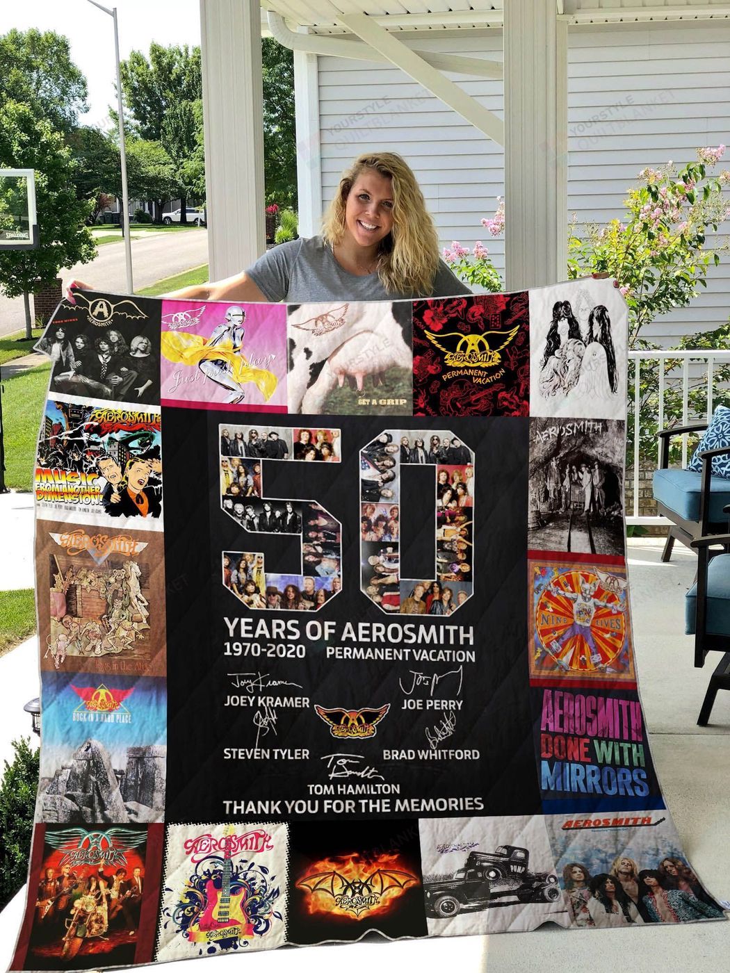 Aerosmith Fleece Blanket Quilt – Cozy Rock Band Merchandise for Ultimate Comfort Aerosmith Fleece Blanket Quilt – Cozy Rock Band Merchandise for Ultimate Comfort