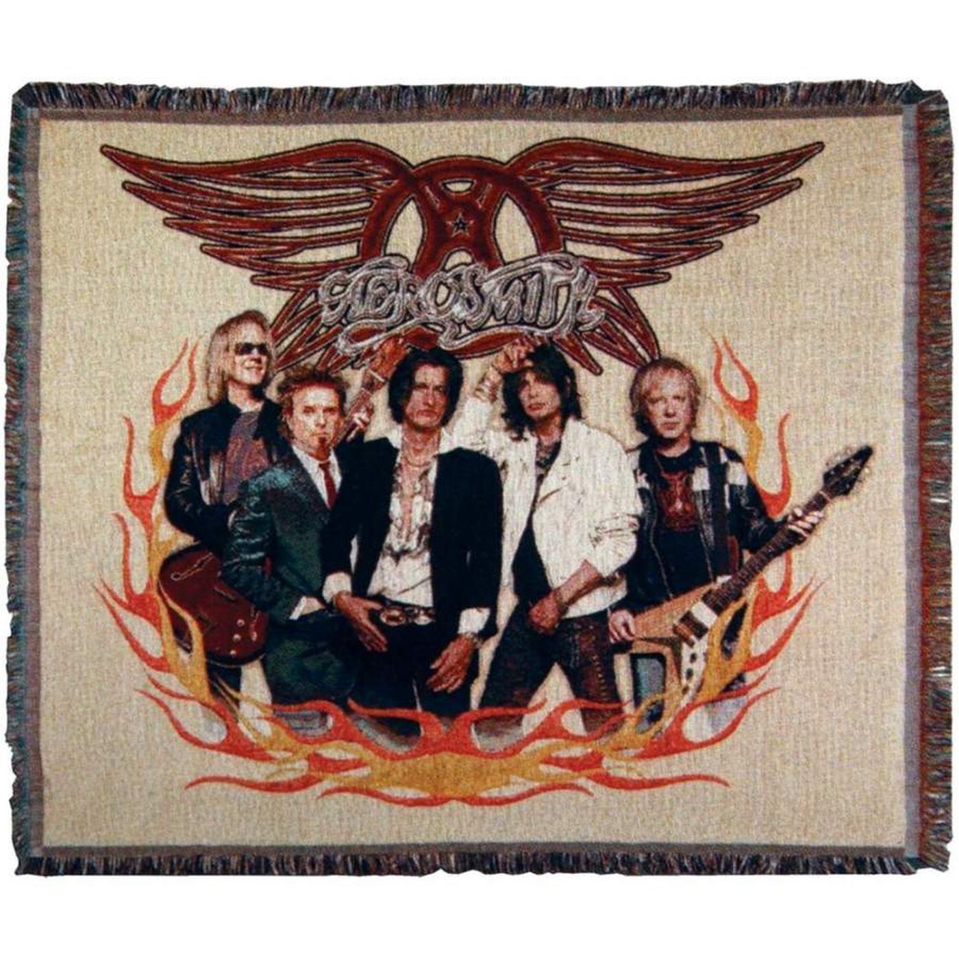 Rock Out in Style with Aerosmith Group Flames Throw Blanket – Limited Edition Collectible Rock Out in Style with Aerosmith Group Flames Throw Blanket – Limited Edition Collectible