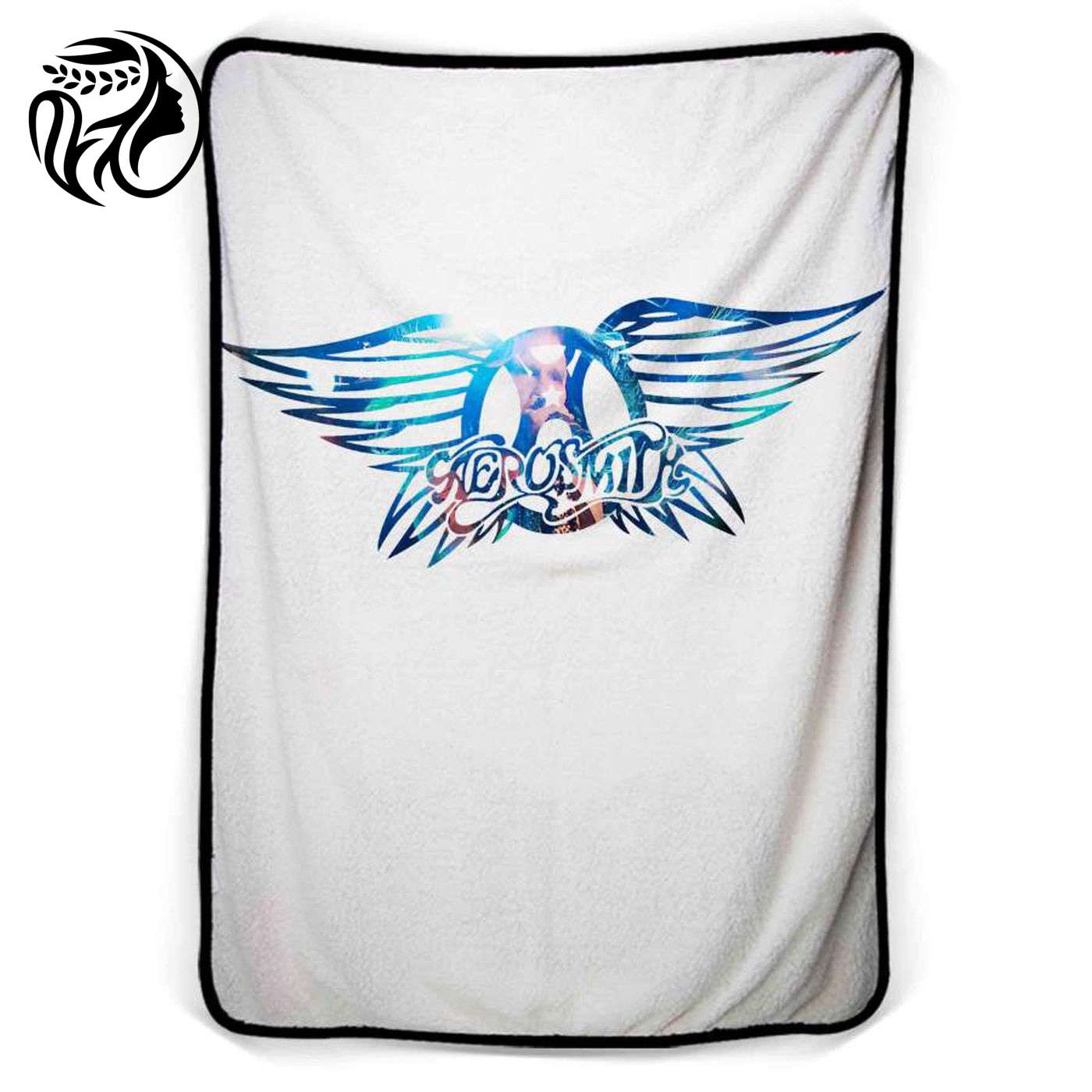 Cozy up with Aerosmith Logo Fleece Blanket – Rock in Style!