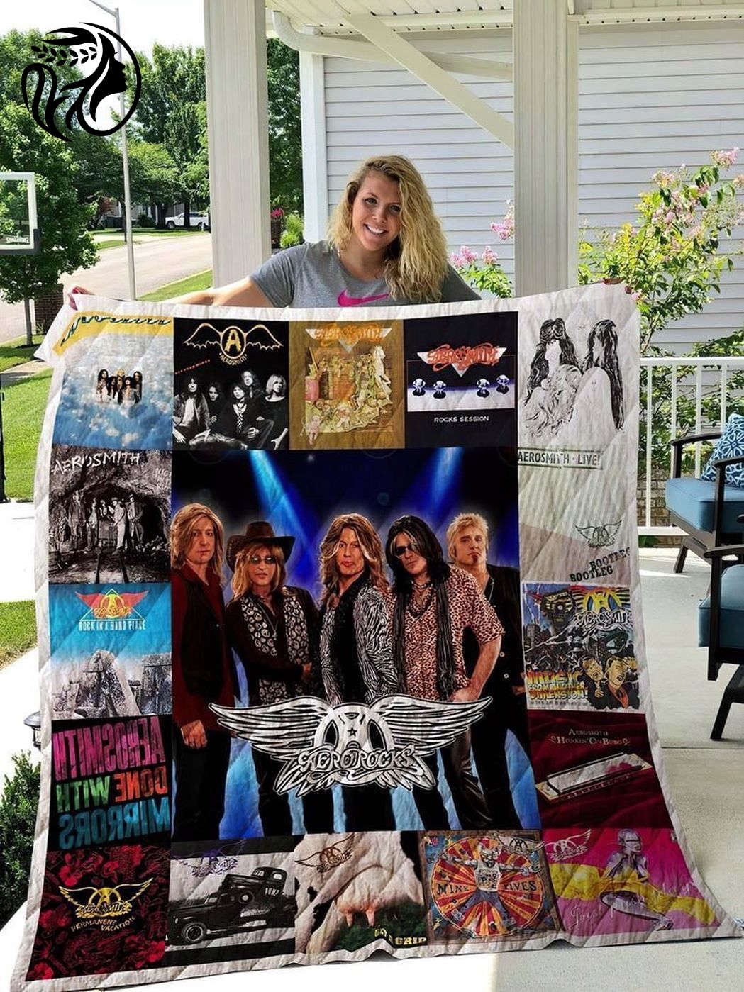 Aerosmith Music Lover s Quilt Blanket: Perfect Gift Idea for Fans – Shop Now! Aerosmith Music Lover s Quilt Blanket: Perfect Gift Idea for Fans – Shop Now!