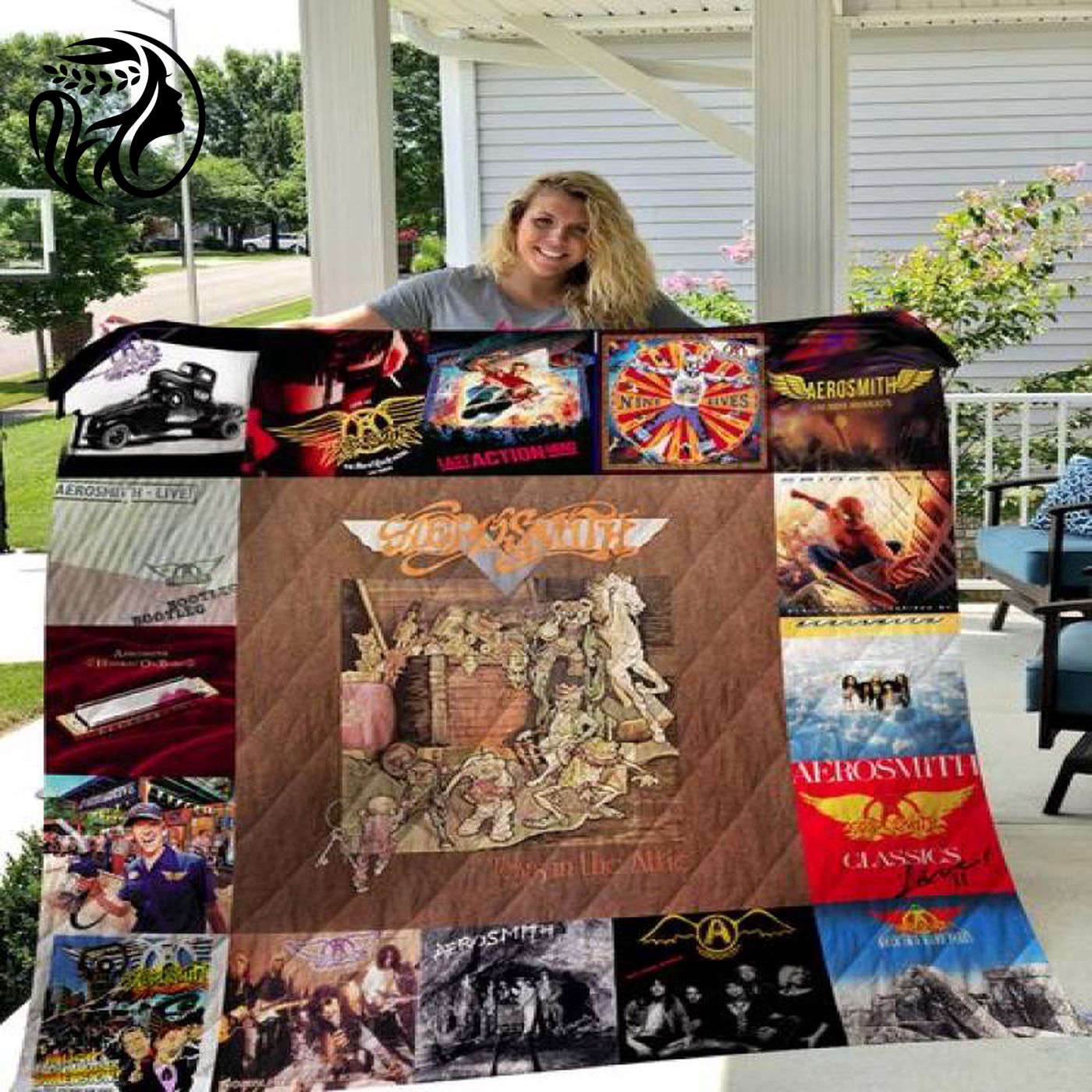 Aerosmith Quilt Blanket 0256: Rock Your Space with this Limited Edition Music-inspired Bedding