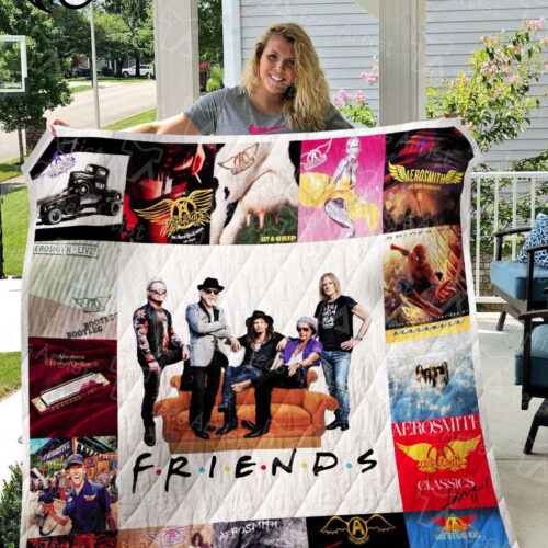 Rock Your Dreams with Aerosmith Quilt Blanket - Cozy and Stylish Music-Inspired Bedding